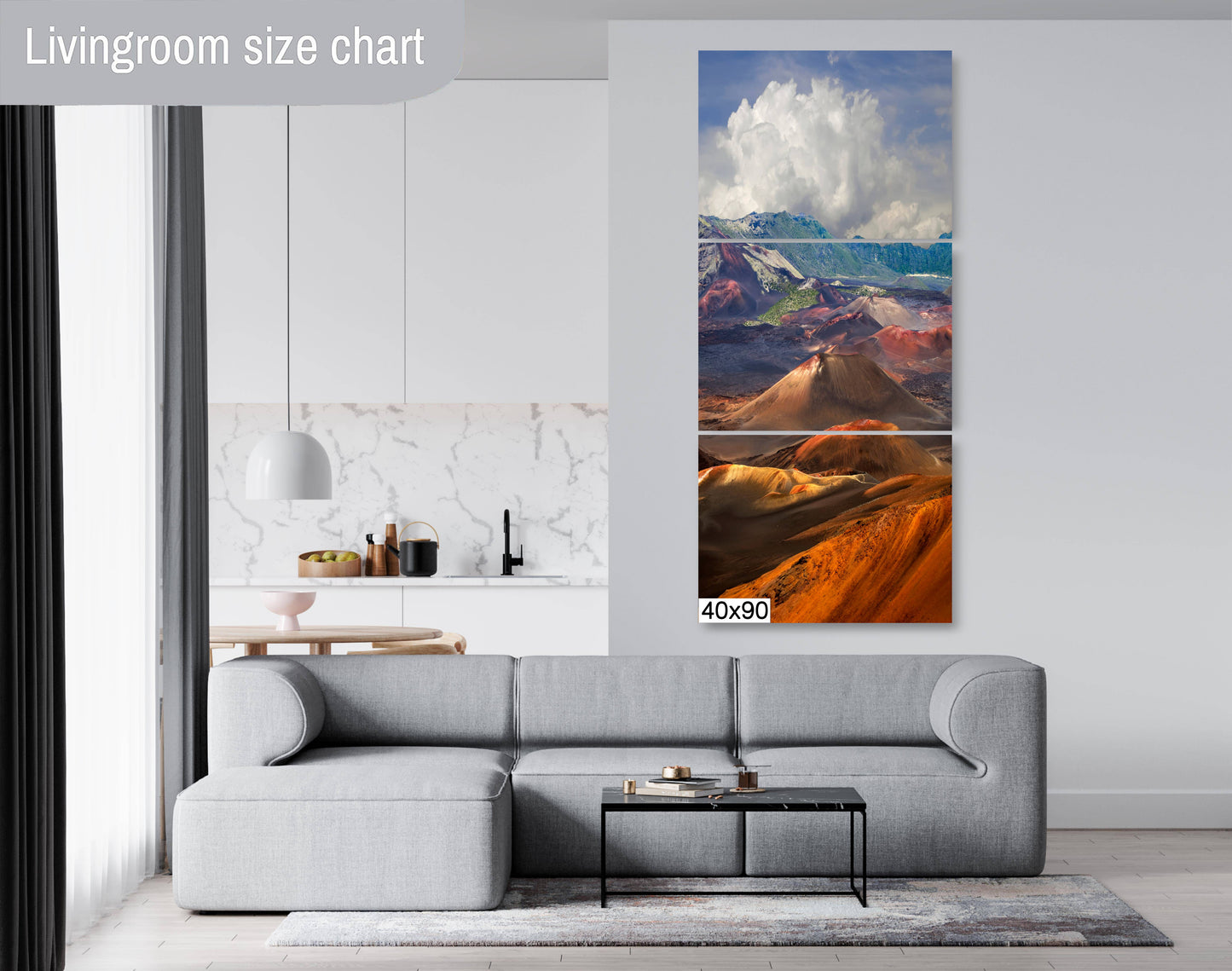 Another World: Haleakala National Park Maui Volcano Canvas Print Wall Art