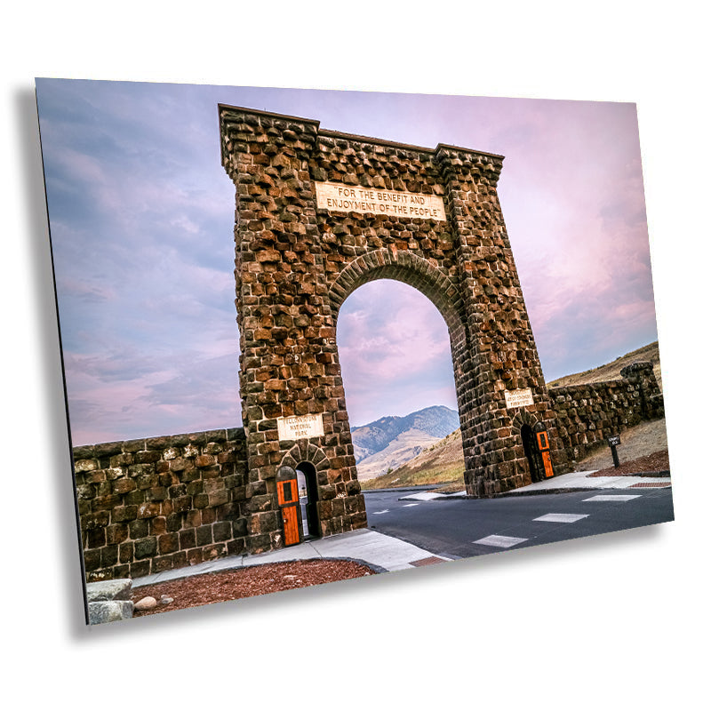 Roosevelt Arch Yellowstone National Park Photography Print