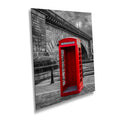 Red Phone Booth: London Bridge Photography Wall Art
