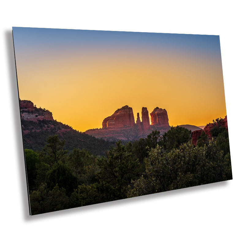 Cosmic Symmetry: Cathedral Rock Sedona Wall Art Arizona Landscape Photography