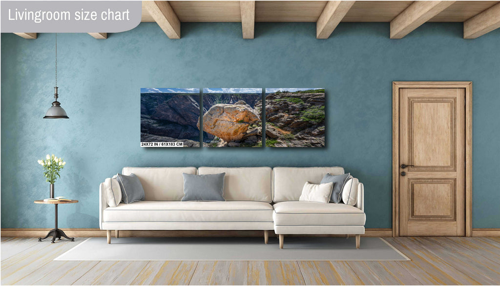 Black Canyon of the Gunnison Print: Colorado Rock Photography Wall Art