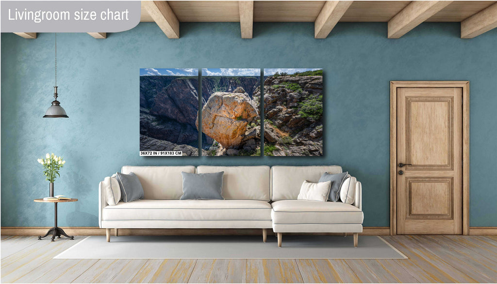 Black Canyon of the Gunnison Print: Colorado Rock Photography Wall Art