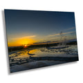 Yellowstone Geyser Print: Wyoming Landscape Photography