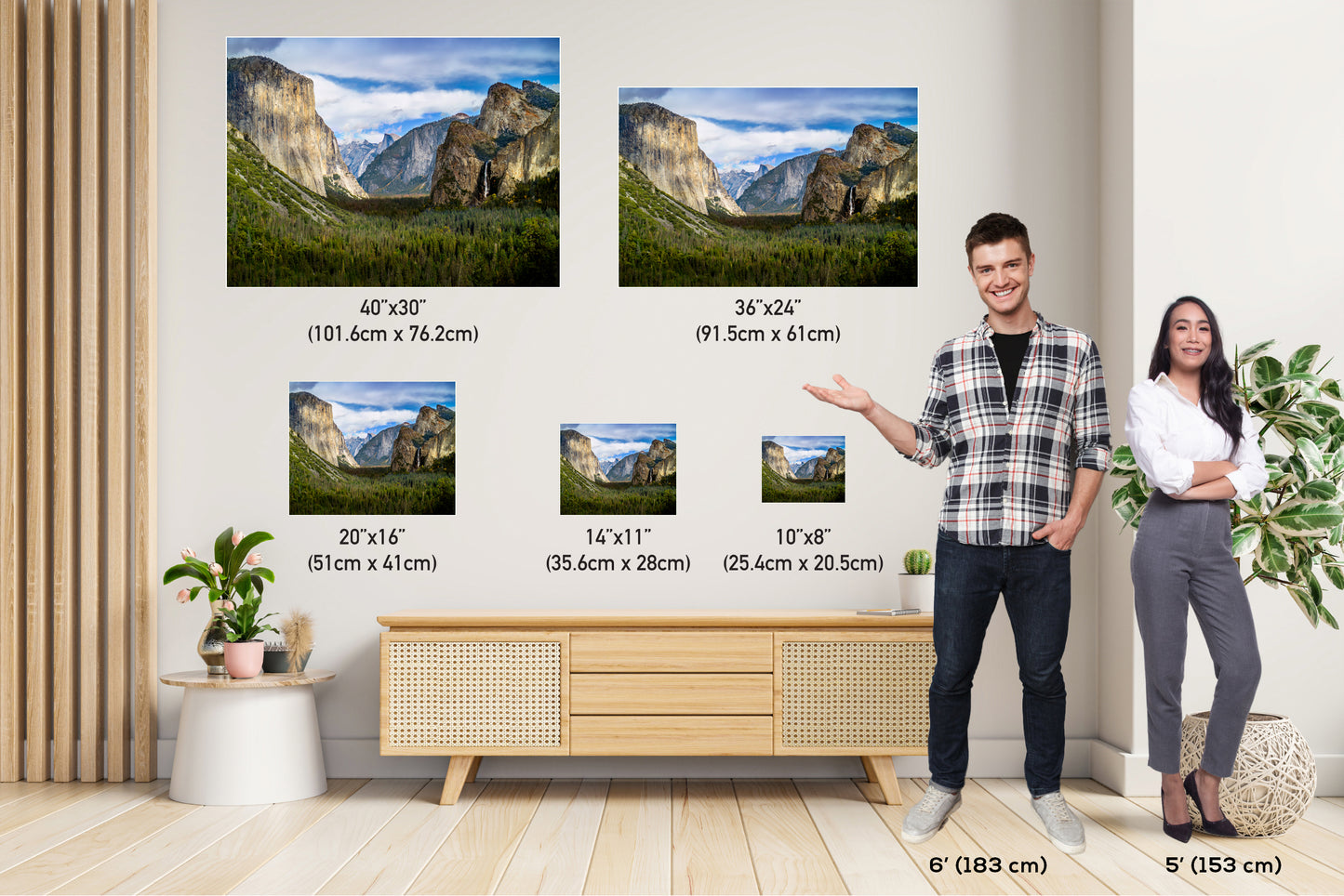 Yosemite Tunnel View Print: El Capitan & Half Dome Wall Art