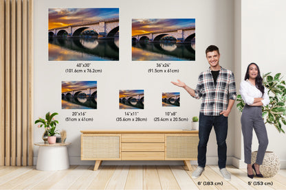 Lakefront Legacy: London Bridge Lake Havasu City Arizona Photography Wall Art