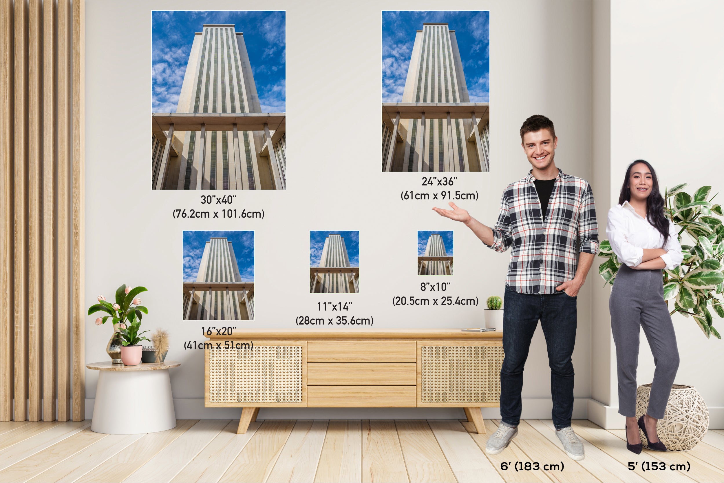 Iconic Landmark: Florida State Capitol Tallahassee Architecture Wall Art Canvas Print Photography