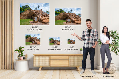 Lahaina Old Fort Print – Maui Wall Art | Historic Hawaii Travel Decor