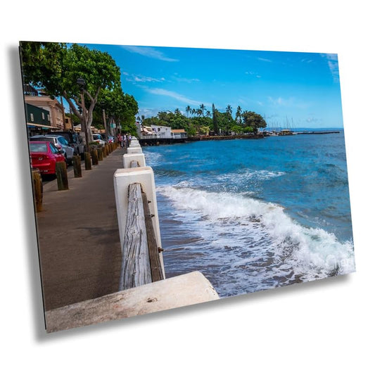 Lahaina Oceanfront Canvas - Maui Wall Art | Hawaii Photography Print