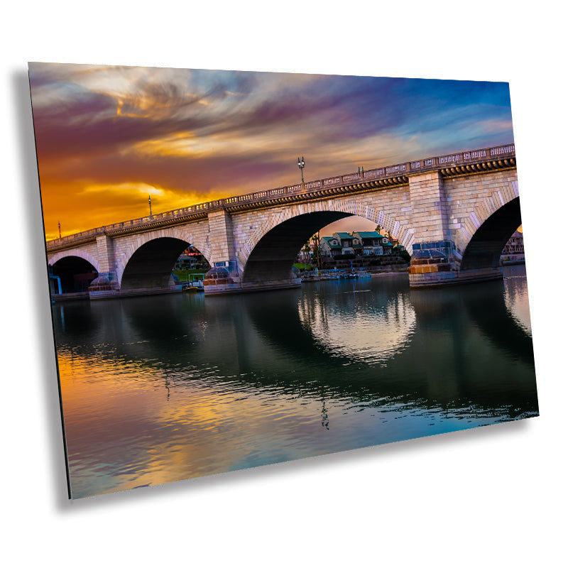 Lakefront Legacy: London Bridge Lake Havasu City Arizona Photography Wall Art