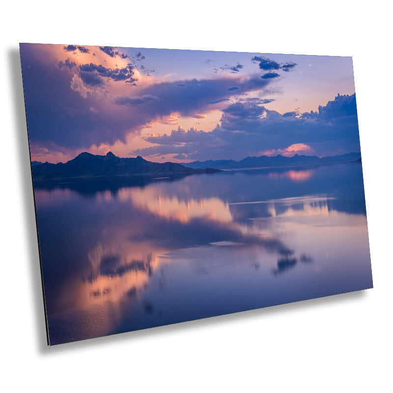 Liquid Heaven: Great Salt Lake Print Utah Landscape Sunset Wall Art