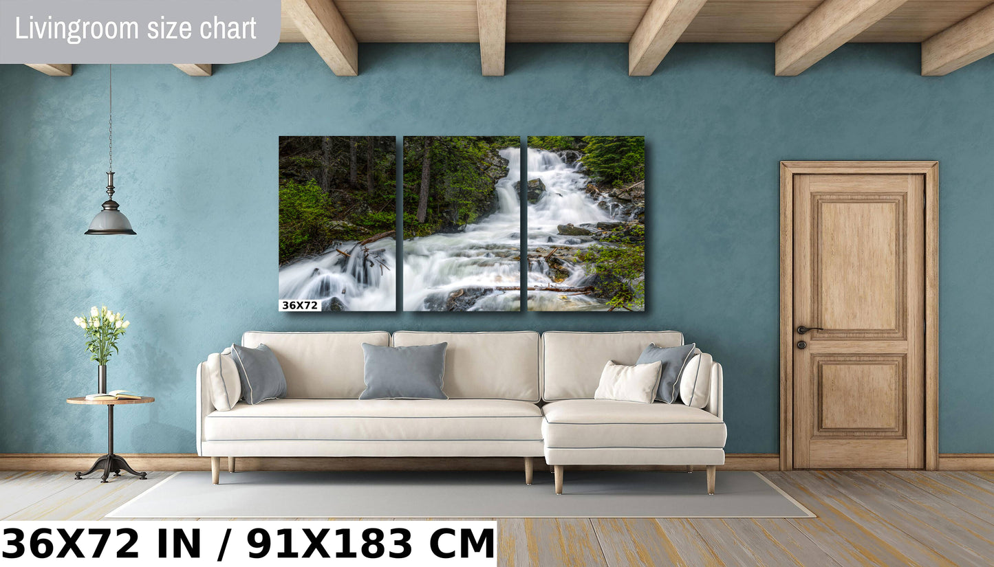 Lost Creek Falls Print: Montana Landscape Wall Art