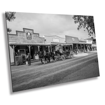 Tombstone Arizona Black and White: Historic Wild West Town Photography Wall Art