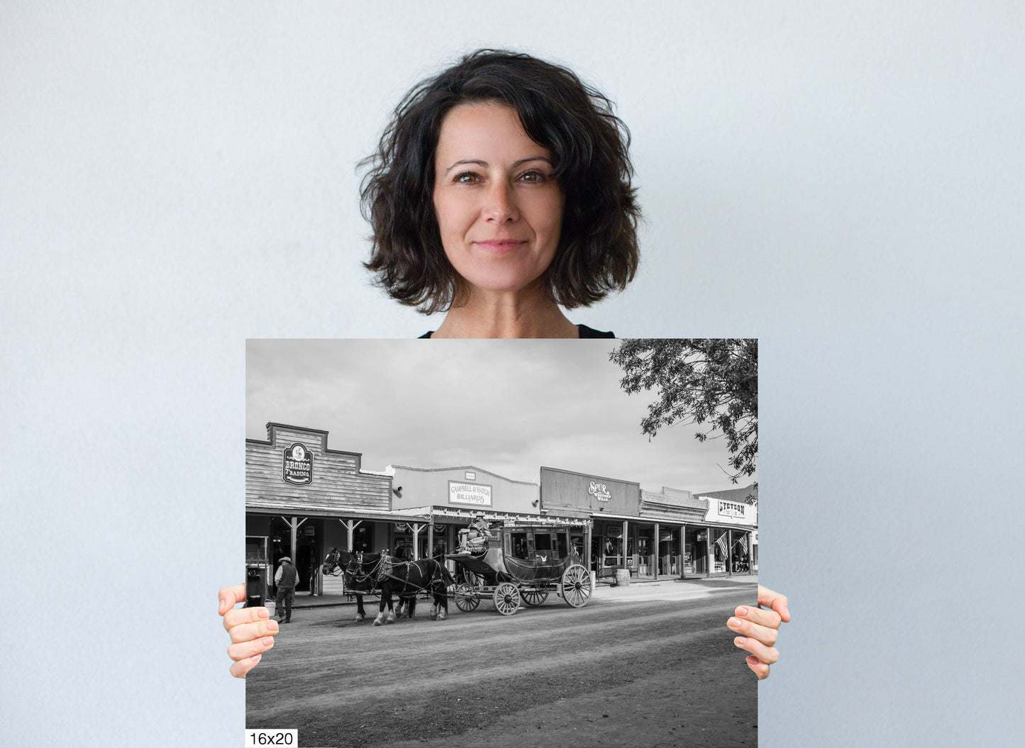Tombstone Arizona Black and White: Historic Wild West Town Photography Wall Art