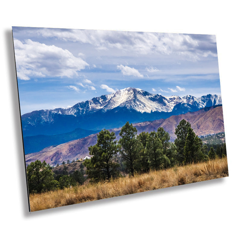 Pikes Peak Colorado Print: Mountain Landscape Photography Wall Art