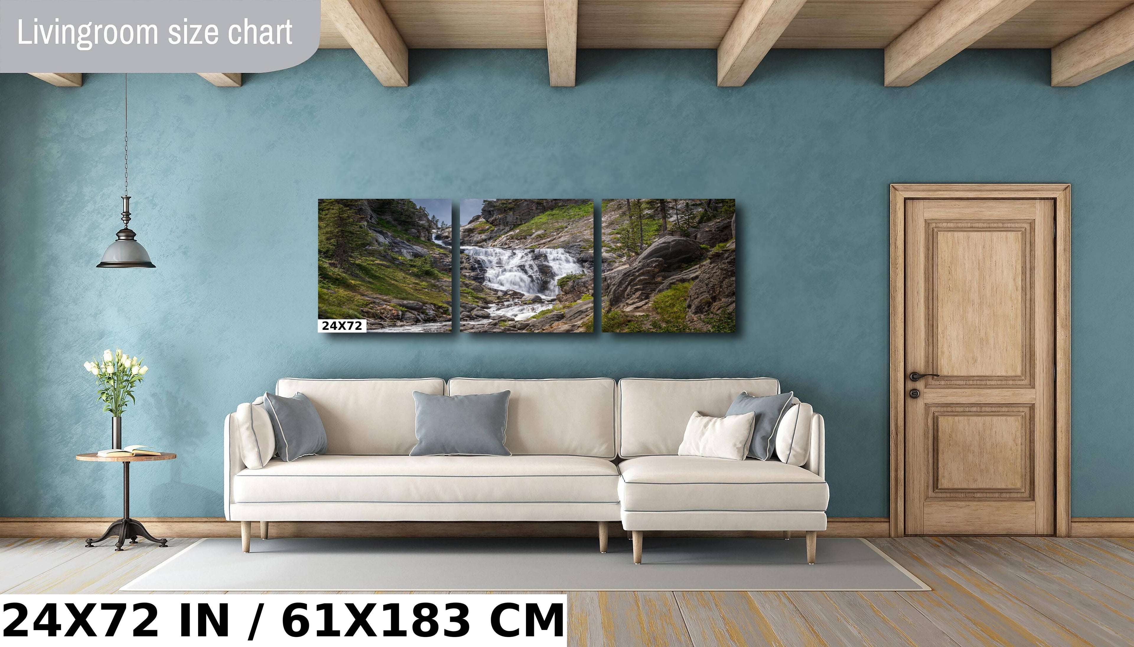 Mystic Falls Yellowstone National Park Wyoming Photography Wall Art