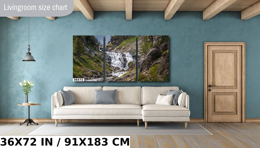 Mystic Falls Yellowstone National Park Wyoming Photography Wall Art