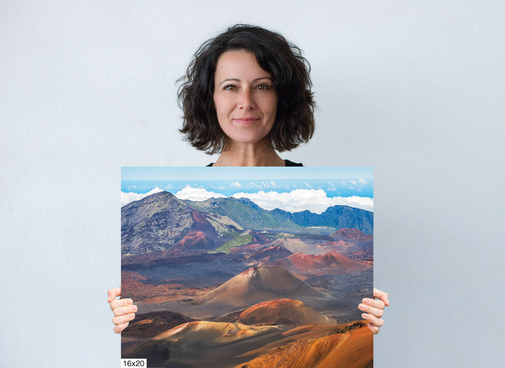Haleakala National Park Photo: Volcanic Maui Hawaii Print Wall Art