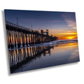 Oceanside Pier Sunset Print: California Coastal