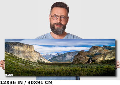 Yosemite Tunnel View Print: El Capitan & Half Dome Wall Art