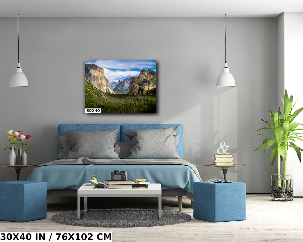 Yosemite Tunnel View Print: El Capitan & Half Dome Wall Art