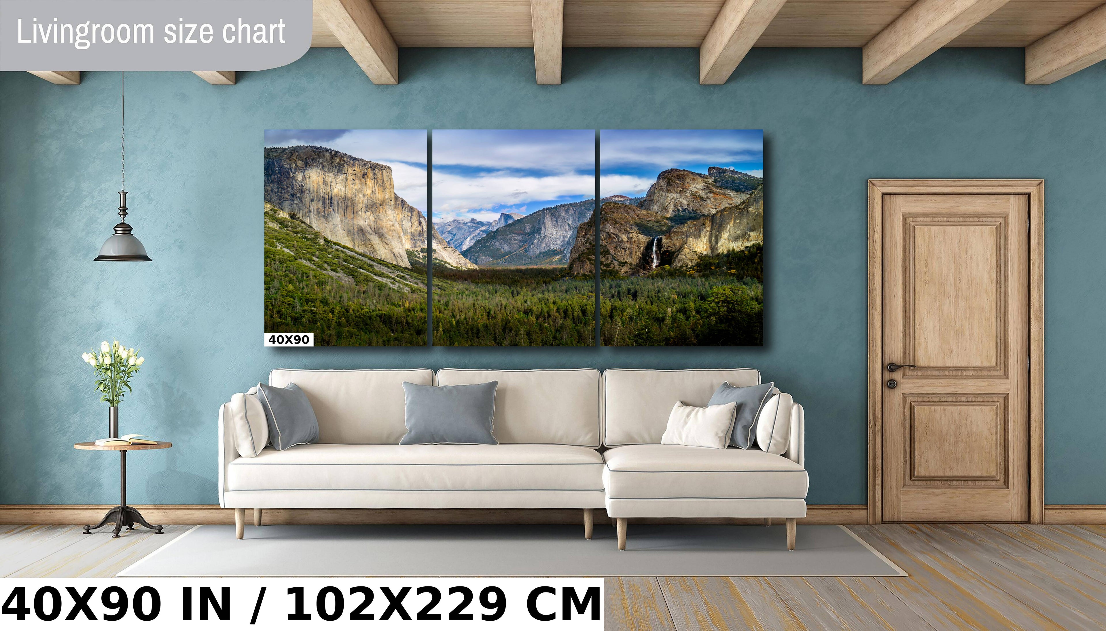 Yosemite Tunnel View Print: El Capitan & Half Dome Wall Art