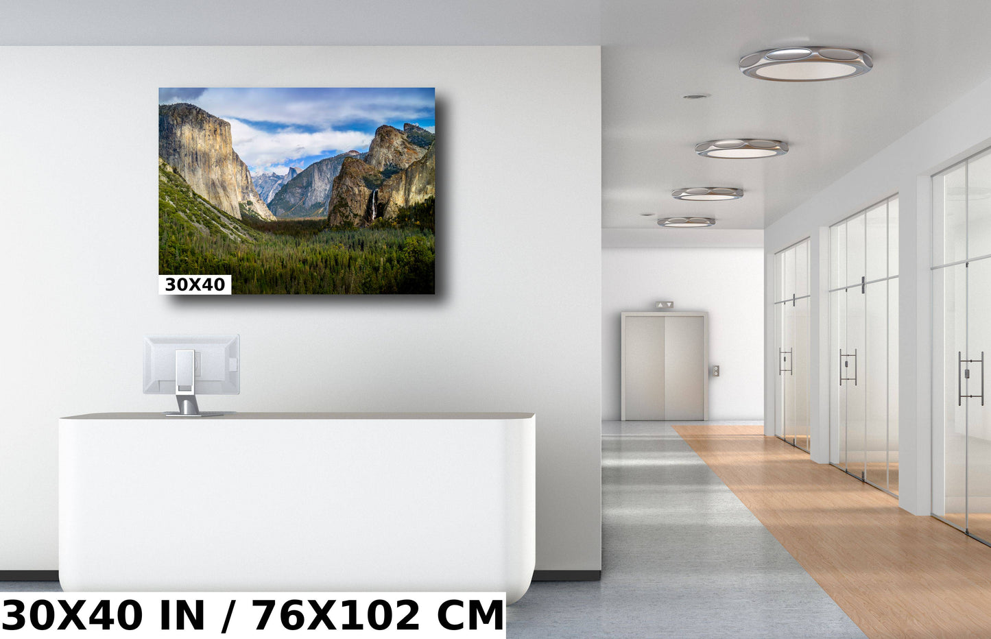Yosemite Tunnel View Print: El Capitan & Half Dome Wall Art