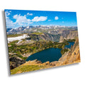 Beartooth Mountains Twin Lakes Photography: Montana Landscape Wall Art