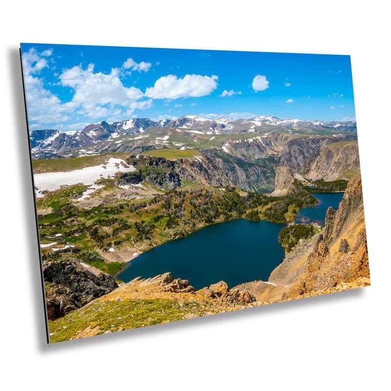 Beartooth Mountains Twin Lakes Photography: Montana Landscape Wall Art