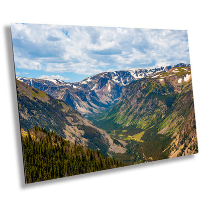 Scenic Thrills: Beartooth Highway Montana Mountain Photography Nature Art Print