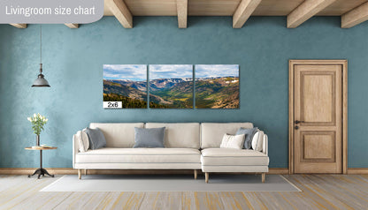 Scenic Thrills: Beartooth Highway Montana Mountain Photography Nature Art Print