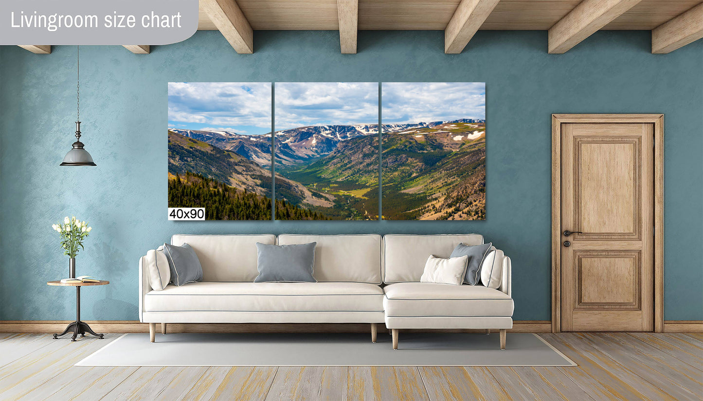 Scenic Thrills: Beartooth Highway Montana Mountain Photography Nature Art Print