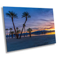 Lake Havasu Palm Tree Sunset: Arizona Landscape Photography Wall Art