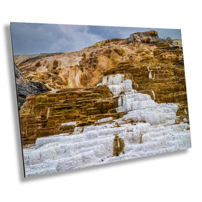 Mammoth Hot Springs Photo Print: Yellowstone National Park