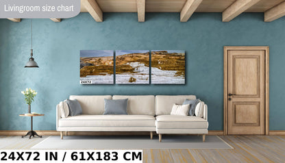 Mammoth Hot Springs Photo Print: Yellowstone National Park
