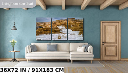 Mammoth Hot Springs Photo Print: Yellowstone National Park