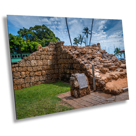 Lahaina Old Fort Print – Maui Wall Art | Historic Hawaii Travel Decor