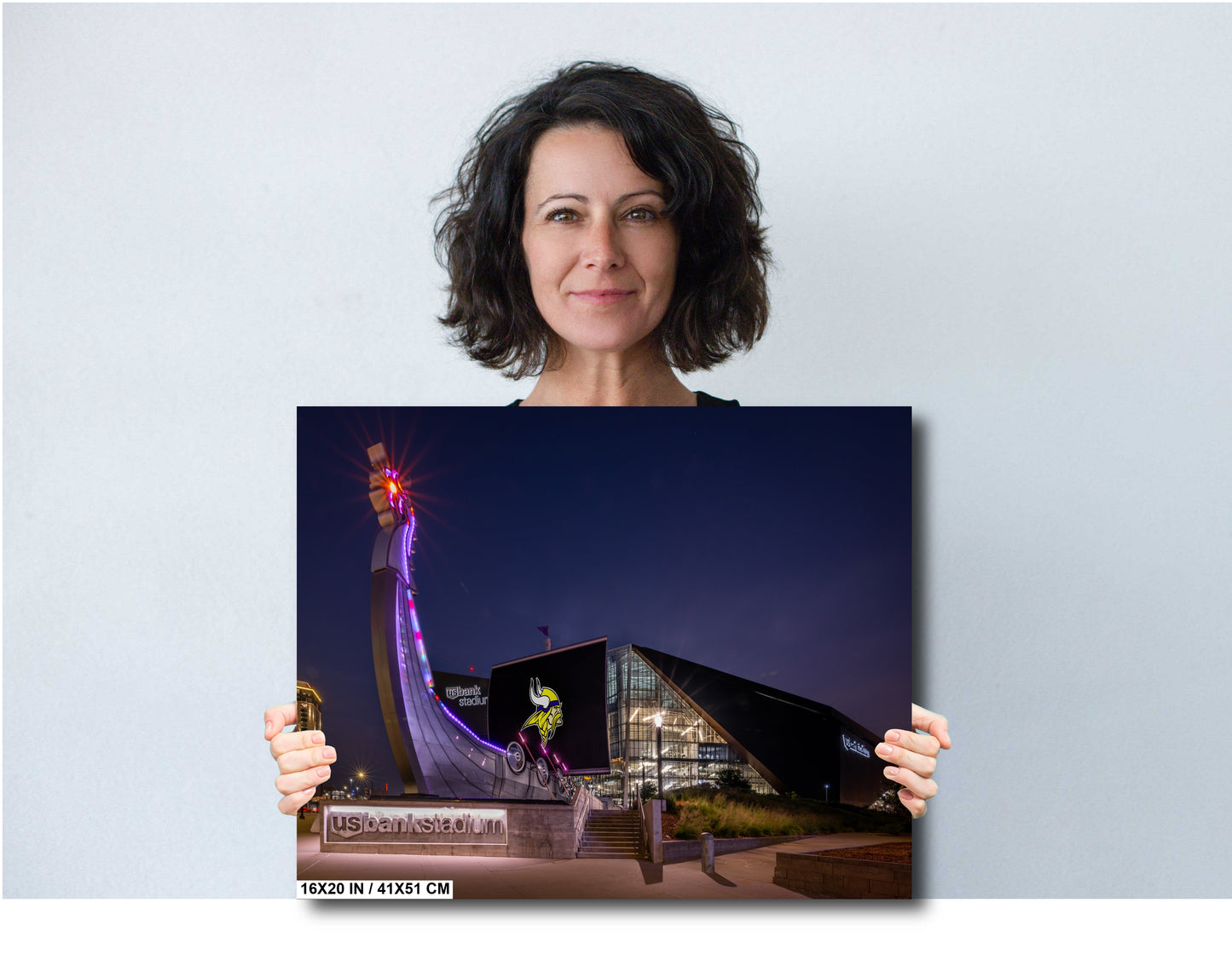 Viking Legacy Ship Print – Minnesota Vikings Art | U.S. Bank Stadium Photo Wall Decor