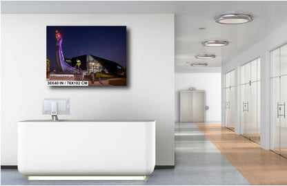 Viking Legacy Ship Print – Minnesota Vikings Art | U.S. Bank Stadium Photo Wall Decor