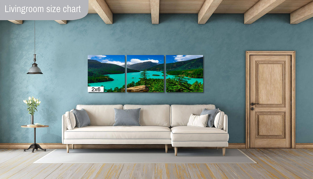 Diablo Lake Print: North Cascades National Park
