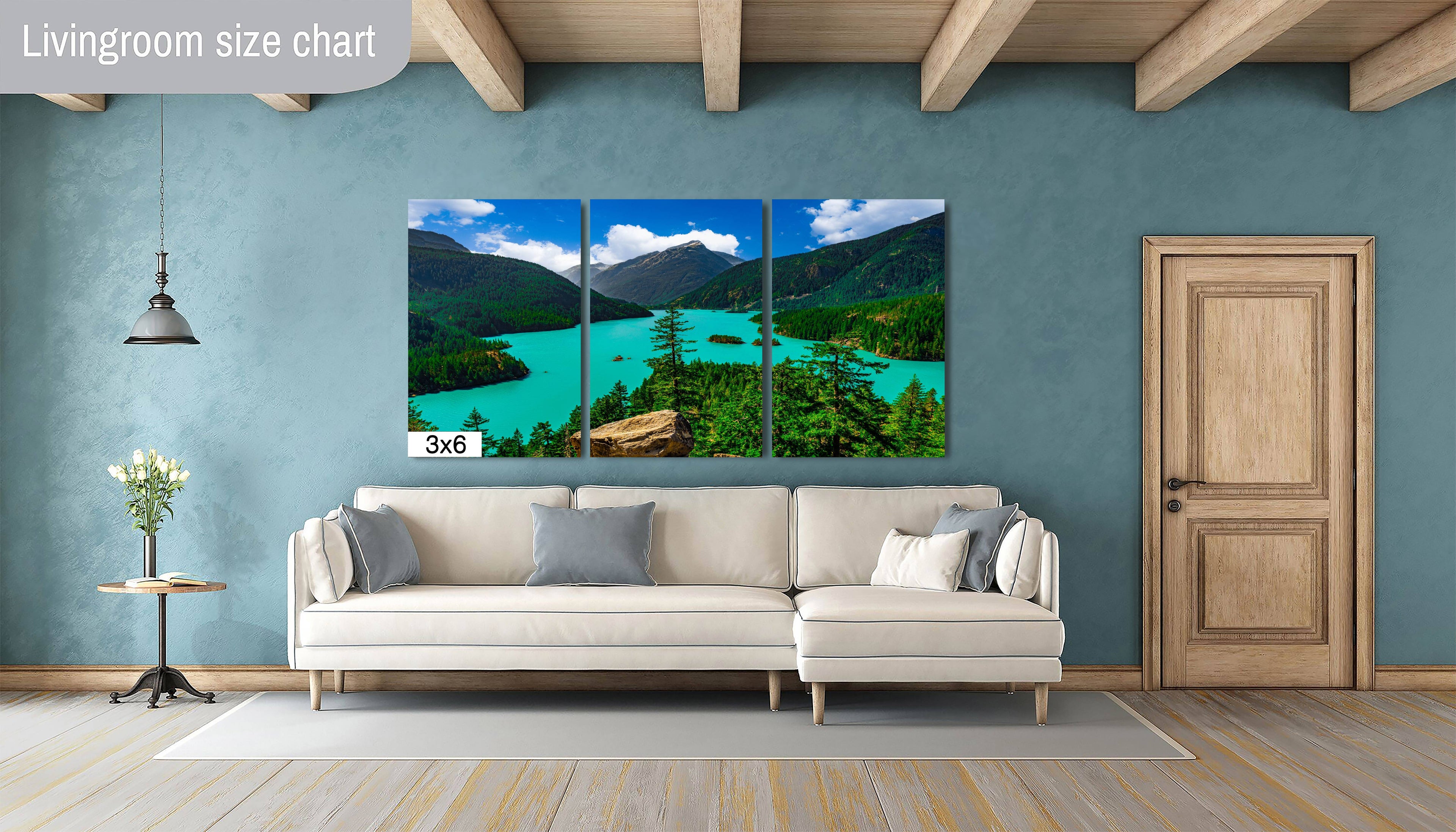 Diablo Lake Print: North Cascades National Park