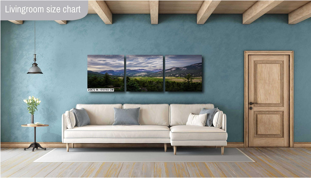 Rocky Mountain Colorado Print: Highlands Landscape Photography Wall Art