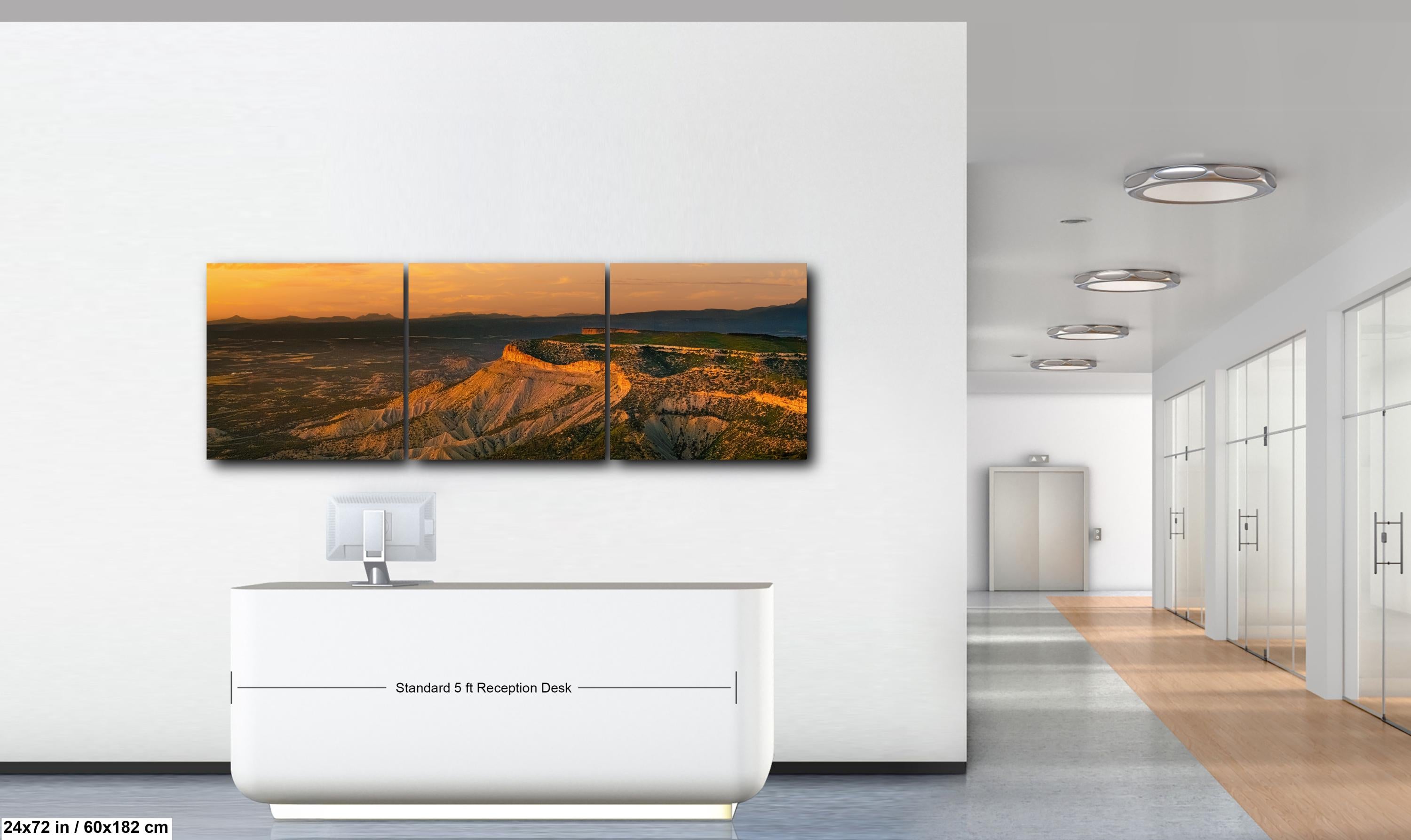 Sunset Over Mesa Verde National Park Photography Print, Cortez Colorado Landscape Wall Art, Southwest Decor