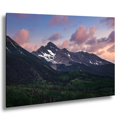 Telluride Sunset Photography Print: San Juan Mountains, Colorado Alpine Landscape