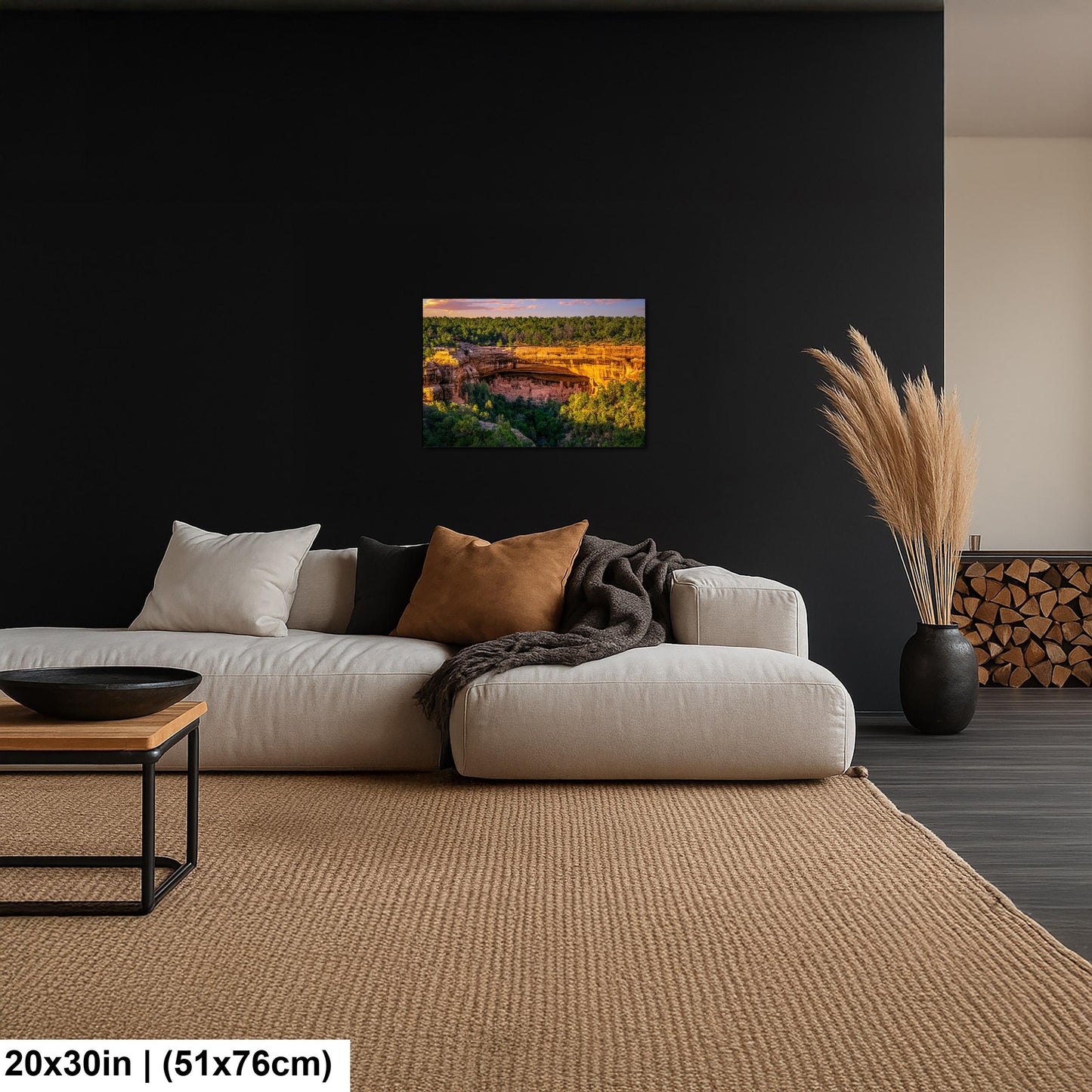 Cliff Palace Sunset at Mesa Verde National Park, Cortez Colorado Photography Print