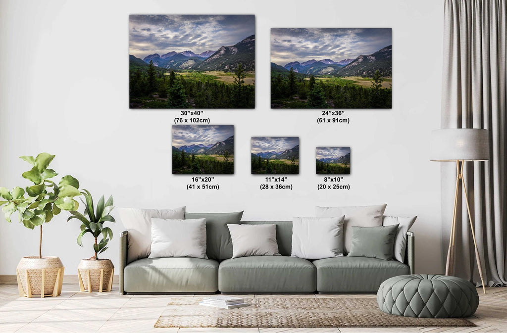 Rocky Mountain Colorado Print: Highlands Landscape Photography Wall Art