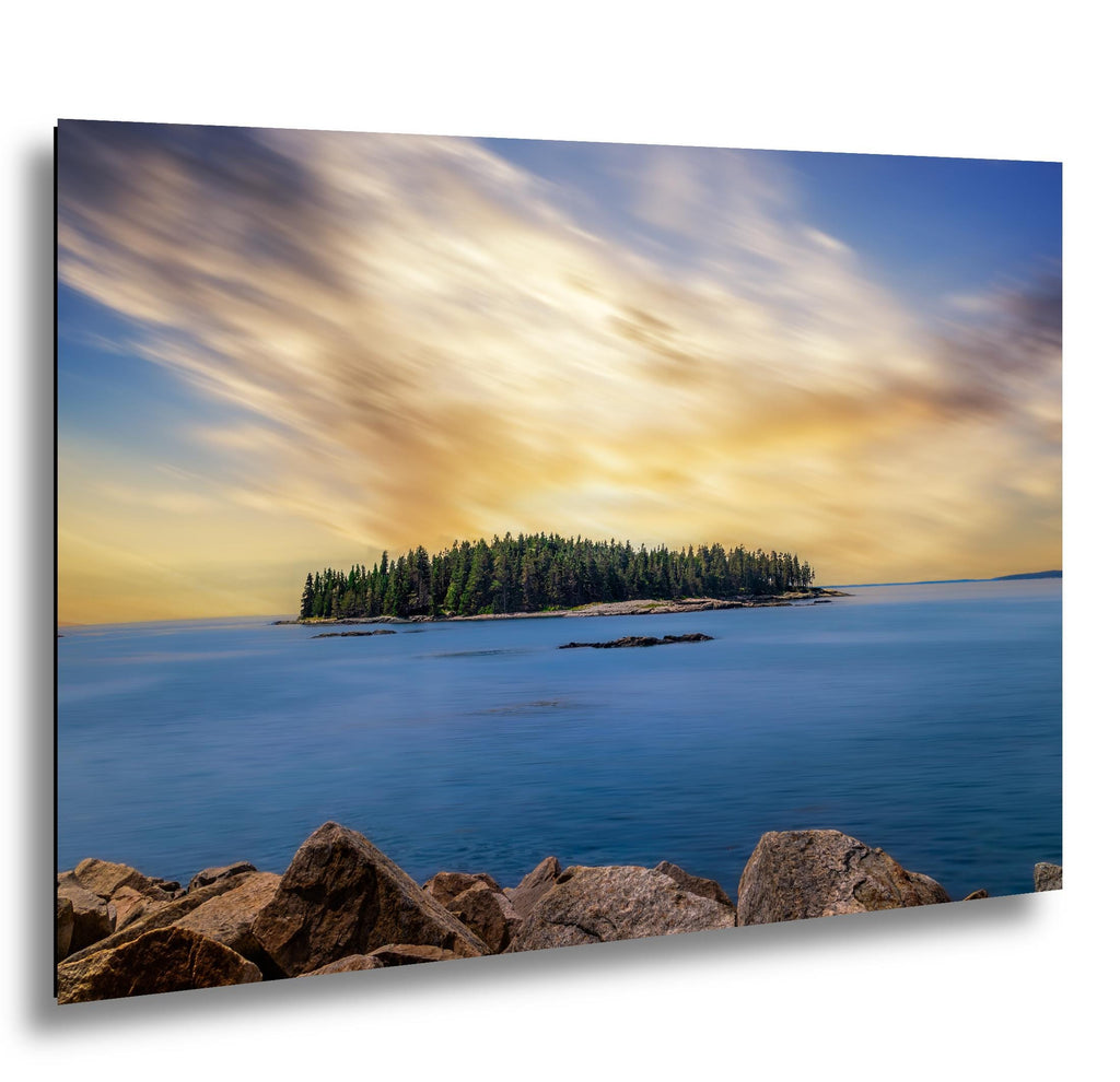 Schoodic Peninsula: Acadia National Park Maine Sunset Photography Wall Art