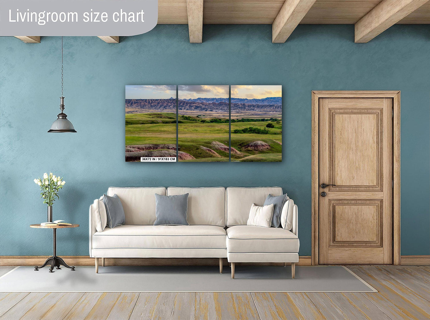 Badlands National Park Art: Rugged Canyon Landscape Photography