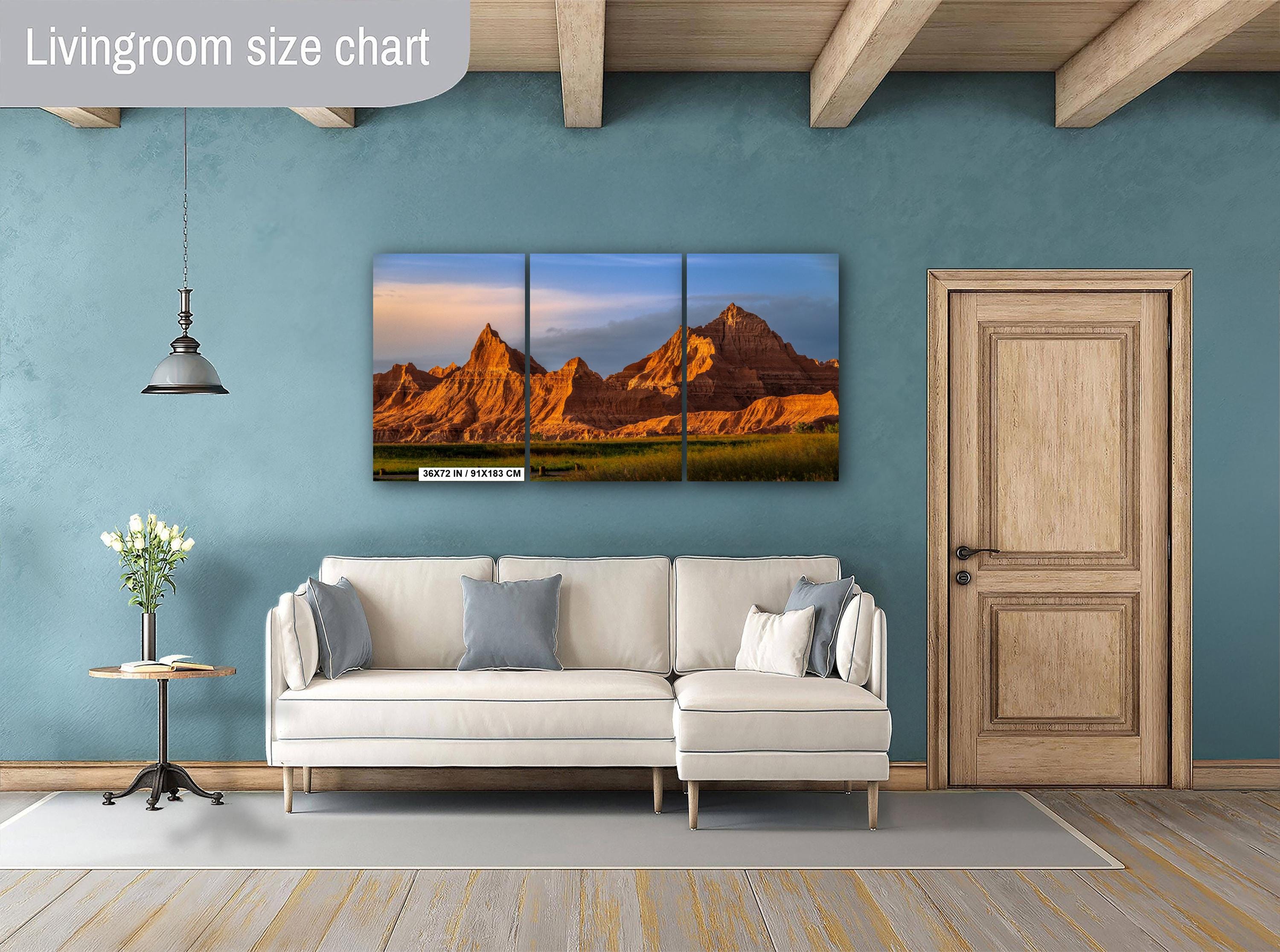 Badlands National Park: Spire Peaks Golden Hour, South Dakota Photography Wall Art