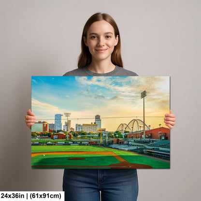 Little Rock Travelers Stadium Fine Art Photography Wall Art