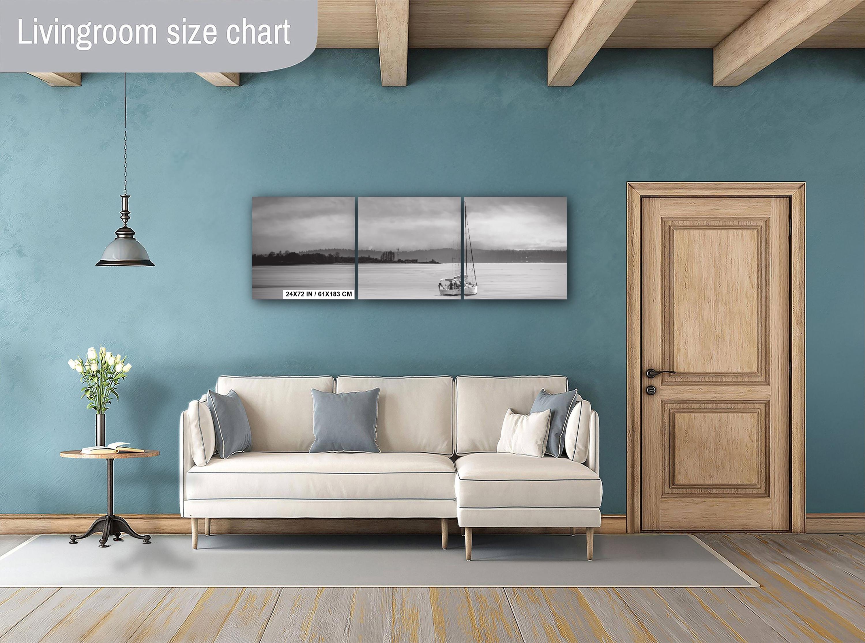 Seattle Sailboat Print: Shilshole Bay Marina, Puget Sound Coastal Decor